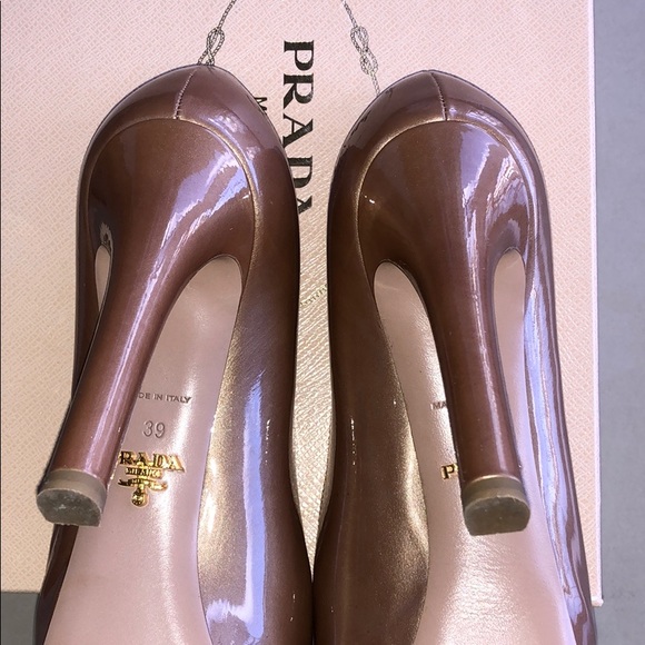 Prada Vernice Mordore Cammeo 39 - Picture 7 of 8